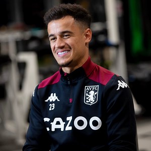 1.3M views · 149K reactions | "For me, it's a pleasure to be here."  Watch Philippe Coutinho's first interview as an Aston Villa player! ️ | Aston Villa FC | Facebook