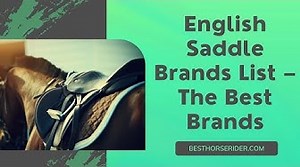 English Saddle Brands List The Best Brands
