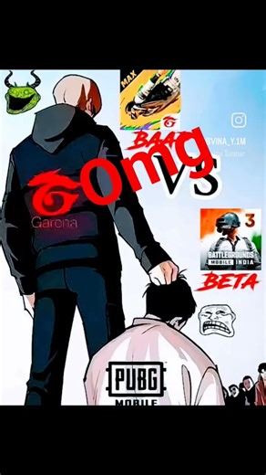 🔫🔫🔫free fire🤫 vs🫣 bgmi namaste @akash kumar p717 tranding namaste popoliour