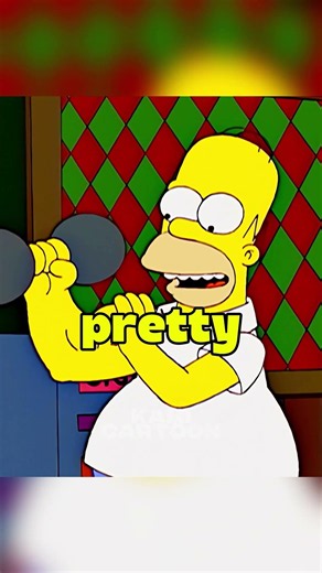 HOMER GOT ONE ARM STRONG!? #simpsons