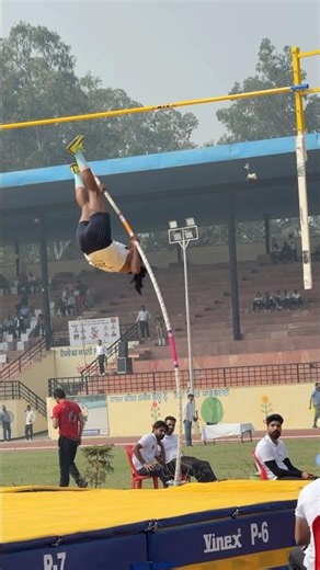 Up police athlete woman win gold medal in national games #sports #up #shorts #yt #jump #polevault