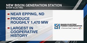 Basin Electric announces new power plant in the works in Williams County