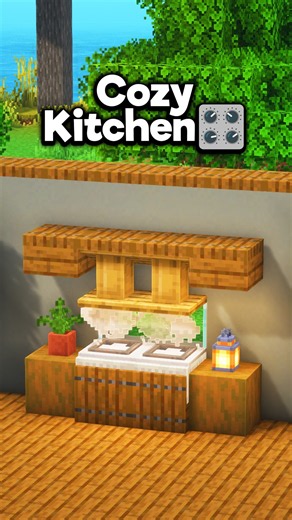 Cozy Kitchen in Minecraft 🍳