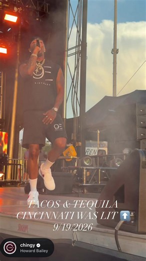 CHINGY - Tacos & Tequila in Cincinnati 9/19/2026 #cincity #tequila #tour