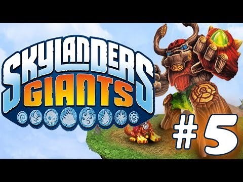 SKYLANDERS GIANTS WALKTHROUGH - PART 5 - RumbleTown