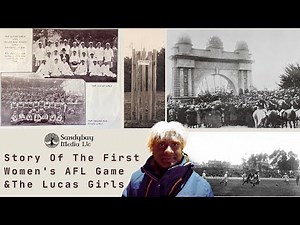Story Of The First Women's AFL Game& The Lucas Girls