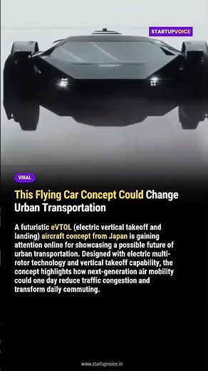 This Flying Car Concept Could Change Urban Transportation