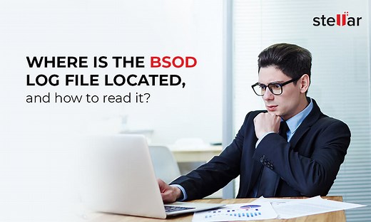 Where is the BSOD log file located, and how to read it?