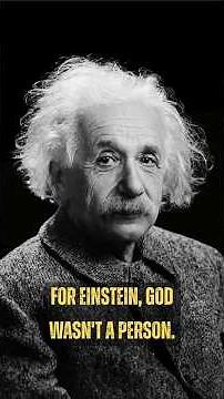 Einstein’s God Explained in 60 Seconds
