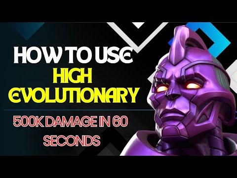How to use High Evolutionary Effectively |Decent attacker| - Marvel Contest of Champions