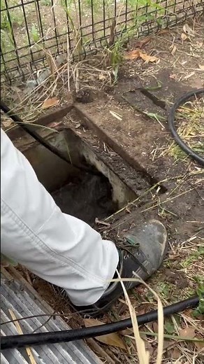 側溝清掃ジェット洗浄