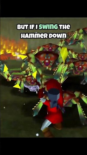 Ocarina of Time Trick: Megaton Hammer Instantly Flips Enemies