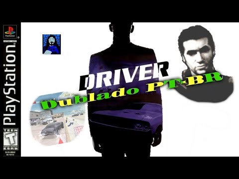 Driver 1 Do PS1 Dublado Em PT-BR 😱❤️🎮