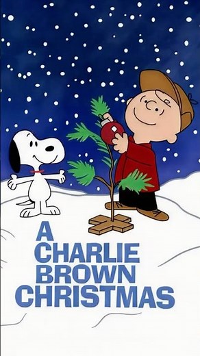 Charlie Brown Picked the Saddest Tree #christmas #charliebrownchristmas #nostalgia