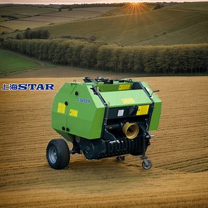 [Hot Item] Mini Round Baler Agriculutral Machinery Long Service Life Easy Operation Easy Maintenance