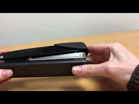 How to put staples in a stapler