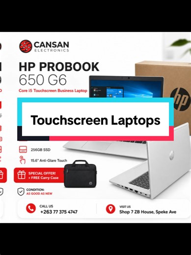 Durable Touchscreen Laptops in Harare | Canaan & Mitchel