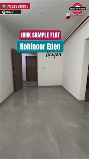 Kohinoor Eden Kalyan East | 1BHK Sample Flat Tour | Kohinoor Eden Location & Price | Call 7021988393