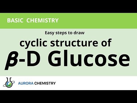 Easy tips to draw cyclic structure of BETA-D(+)GLUCOSE / 𝞫- glucose /Biomolecules