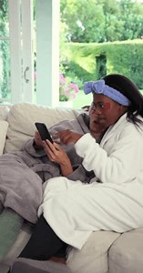 Diverse Female Friends Spa Robes Scrolling Stock Footage Video (100% Royalty-free) 3852053841 | Shutterstock