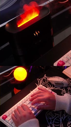 This Sound Helps Me Focus at Night 📚 #keyboard #cozynights #focusasmr #focusambience