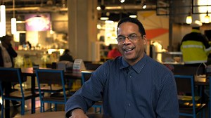 Paul Sturkey, a project and product development chef for Kroger, talks about his first restaurant job, his culinary hero, and more in our Top Chefs Talk Back video series, sponsored by Westrock Coffee. | Cincinnati Magazine