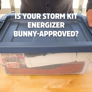Prepare for the unexpected: stock your storm kit with Energizer MAX® for long-lasting power when you need it most. | Energizer