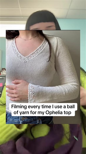 Wanna watch a month and a half in 2 minutes ?? Haha 😂 this is honestly one of the most beautiful things I’ve ever made and although it was a slow painstaking process every moment of it was beautiful and worth it!! I’m so beyond obsessed with it the product. The pattern is by star crossed knits and the yarn is knitting for olive pure silk in the color plum :)