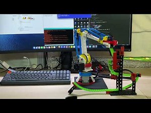 3D Printed Robot Arm automation in python