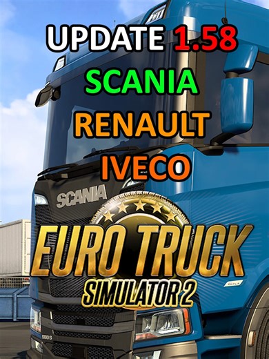 ETS2 1.58 Open Beta - Scania, Renault i Iveco dostają duży refesh! #eurotrucksimulator2 #ets2 #kafejkowy #scssoftware #gamingontiktok❤ #simulator #simulatorgames #gamingnews #eurotrucksimulator #ets2mod #eurotrucksimulator2mods #ets2mods #eurotruck #ets2update #ets2news