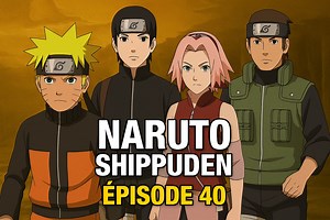 [ EP 40 ] Naruto Shippuden épisode 40 complet sans générique ! NB : Chaque jour, un épisode complet de Naruto Shippuden en HD. Delor Fox Titre : Le pont du Ciel et de la Terre – L’espion dévoilé ! Première diffusion : 20 décembre 2007 Résumé 🌀 Sur le Pont du Ciel et de la Terre, la tension est à son comble. Yamato, déguisé en Sasori, rencontre enfin l’espion infiltré au sein d’Orochimaru. Mais la révélation choque toute l’équipe : l’espion n’est autre que Kabuto Yakushi, le bras droit d’Orochim