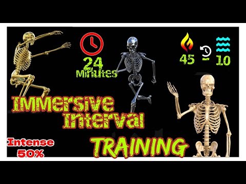 FULL BODY IMMERSIVE HIIT WORKOUT - 12 Minutes Cardio Intervals, No Equipment