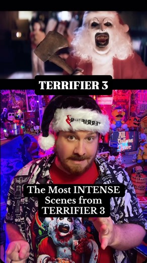 AllHallowsCleave on Instagram: "Terrifier 3 had some of the most INTENSE Horror Movie Scenes! Terrifier 3 premiered 1 year ago today! And it’s still one of my top favorite Horror Movies of 2024! @officialterrifier3 @damien_leone @mikeleavy @fuzz_on_the_lens #horror #horrormovies #horrorcommunity #terrifier #arttheclown #fortnite #art"