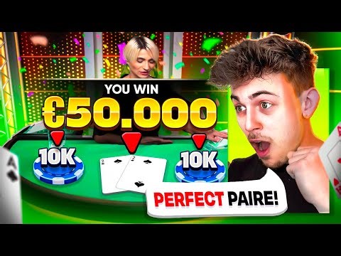 UNE PERFECT PAIR DE MALADE MENTALE AU BLACKJACK! 🤑RECORD DU MONDE LE CASINO M'APPELLE 😱