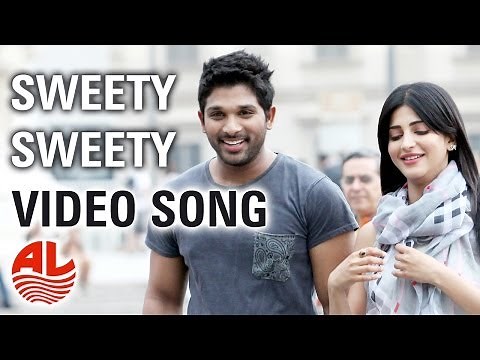 Race Gurram Video Songs | Sweety Sweety Full Video Song | Allu Arjun, Shruti hassan, S.S Thaman