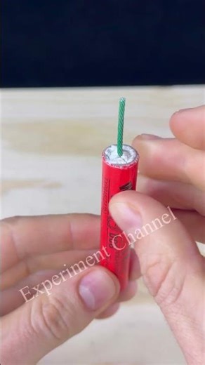 Homemade Crackling Cracker #shorts #cracker #firework #trick