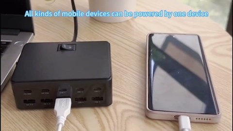 150W 10-Port USB Fast Charging Station,Multi Ports Charging Hub with Switch Control,Compatible with iPhone 15/14/Pro/13/12,Galaxy S23/S22/S21, Note 20 Ultra, LG, HTC