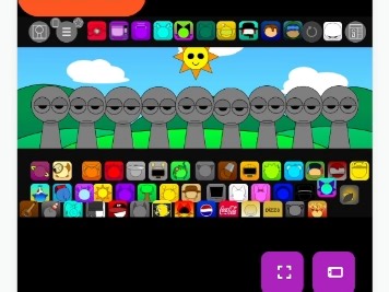 节奏盒子pyramixed但有好多角色！（此游戏来源于百度）