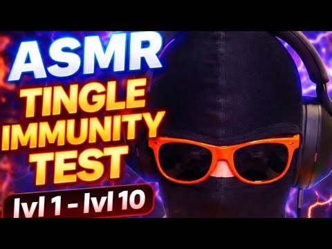 ASMR Tingle Immunity test🧐👀