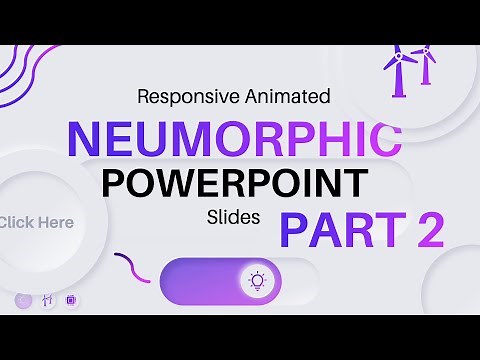 How to Create a Responsive Animated Neumorphic PowerPoint Slide: Part 2, Intro Animation