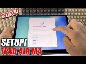 how to setup ipad air m4 like a pro! (Complete Guide)