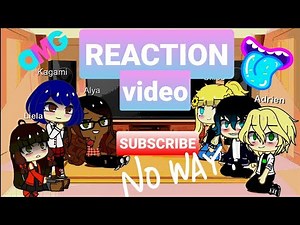 💖 MLB characters react to Marinette's future as Ariana Grande 💖