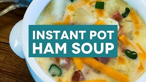 You need this Leftover Ham Soup recipe in your life! Diced ham, fresh veggies, and a creamy broth make this an Instant Pot soup you’re sure to love. It’s the best way to use up leftover ham - in ONLY 15 minutes! RECIPE: https://sundaysuppermovement.com/leftover-ham-soup/ | Sunday Supper Movement | Facebook