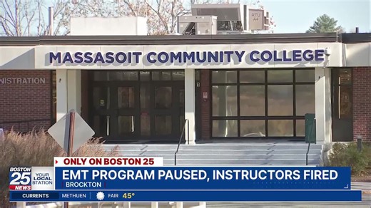 Instructors terminated at Massasoit Community College after EMT program paused