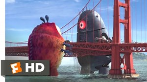 Monsters vs. Aliens (2009) - Golden Gate Grapple Scene (5/10) | Movieclips - MAG.MOE