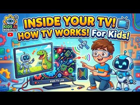 What’s Inside a TV? Fun Science for Curious Kids!