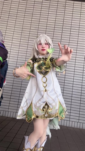 ユニバの1次通った！けど空きがないらしい笑笑笑#ナヒーダ #ナヒーダコスプレ #原神コスプレ #nahida #nahidacosplay