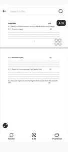 QUESTION 5 [10]5.1. Explain the difference between temporary ... | Filo