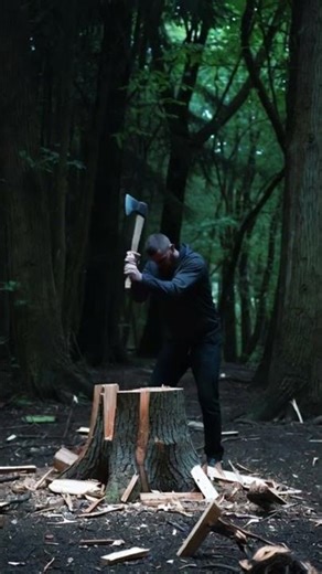 A simple chisel that can split wood precisely #shorts