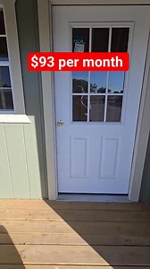 FOR SALE - Tiny House $93 Per Month #tinyhome #tinyhouse #homemade #cabinlife #cozyhome#affordable | Tiny Homes